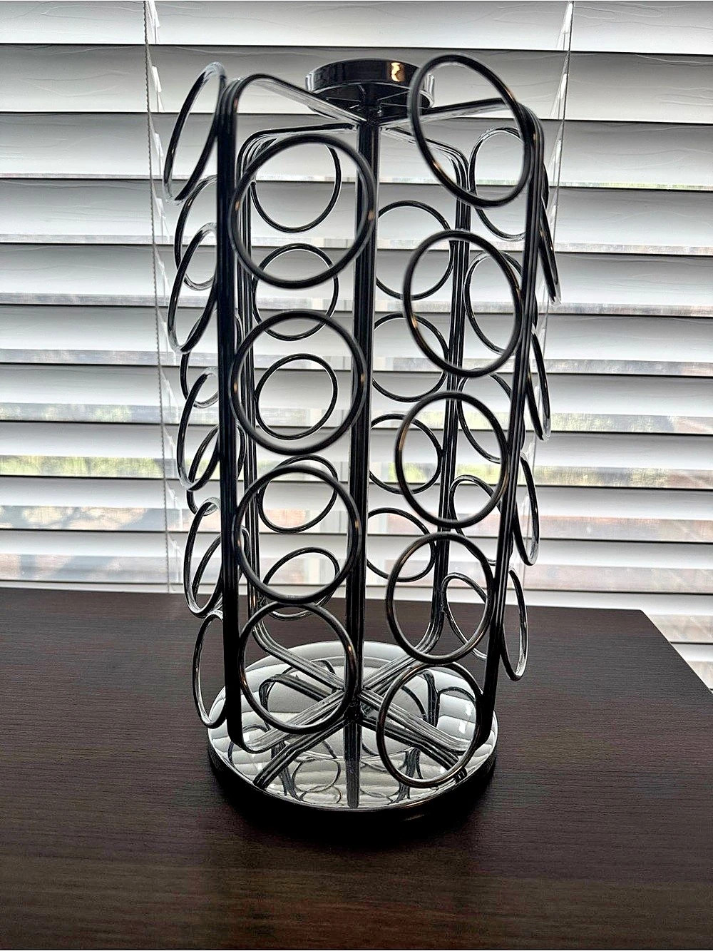 Keurig 36-Count K-Cup Coffee Pod Storage Carousel Chrome